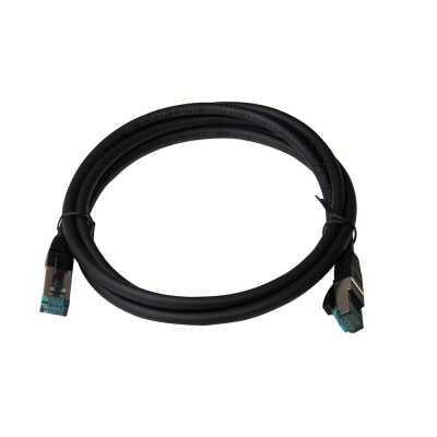 IT-BUDGET Vollkupfer Premium Patchkabel - Cat.6A schwarz