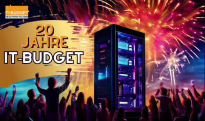 IT-BUDGET feiert 20-jähriges Jubiläum - IT-BUDGET feiert 20-jähriges Jubiläum