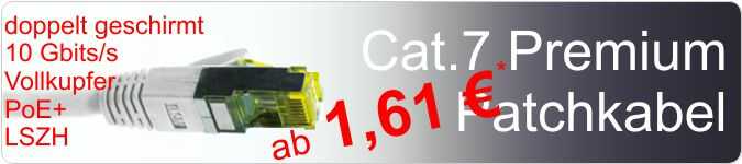 Cat.7 Patchkabelaktion