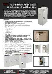Flyer WLAN Designschrank TNTboy