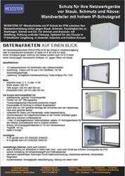 Broschüre RESISTER Wandverteiler IP