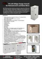 Flyer WLAN Designschrank TNTboy