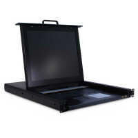 19"-TFT-Schublade / Admin-Konsole - inklusive 8-Port...