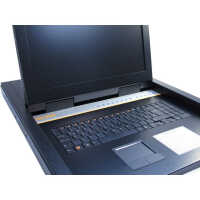 19"-TFT-Schublade / Admin-Konsole - inklusive 8-Port KVM-Switch - 17"-TFT - inkl. KVM Kabel