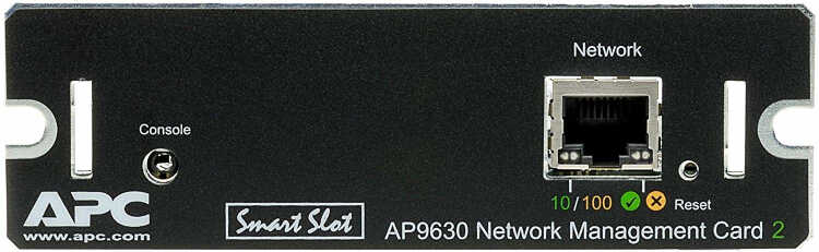 APC AP9630 - Netzwerk-Management-Karte - 10,100 Mbit/s - 10/100BaseT(X)