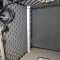 Schallgedämmter 19"-Schrank SILENCE RACK Office - 12 HE - 1 SILENT-Lüfter - BxT 600x600 mm - Glastür - schwarz
