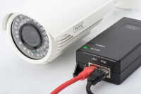PoE+ Injector - 802.3at 10/100/1000 Mbps Output max. 48V...