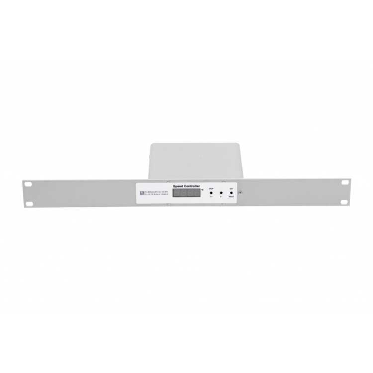 19"-Drehzahlregler für 230 V Ventilatoren / Lüftereinheiten - temperaturgesteuert - stromsparend - geräuschminimierend - Kaltgeräte Ausgang