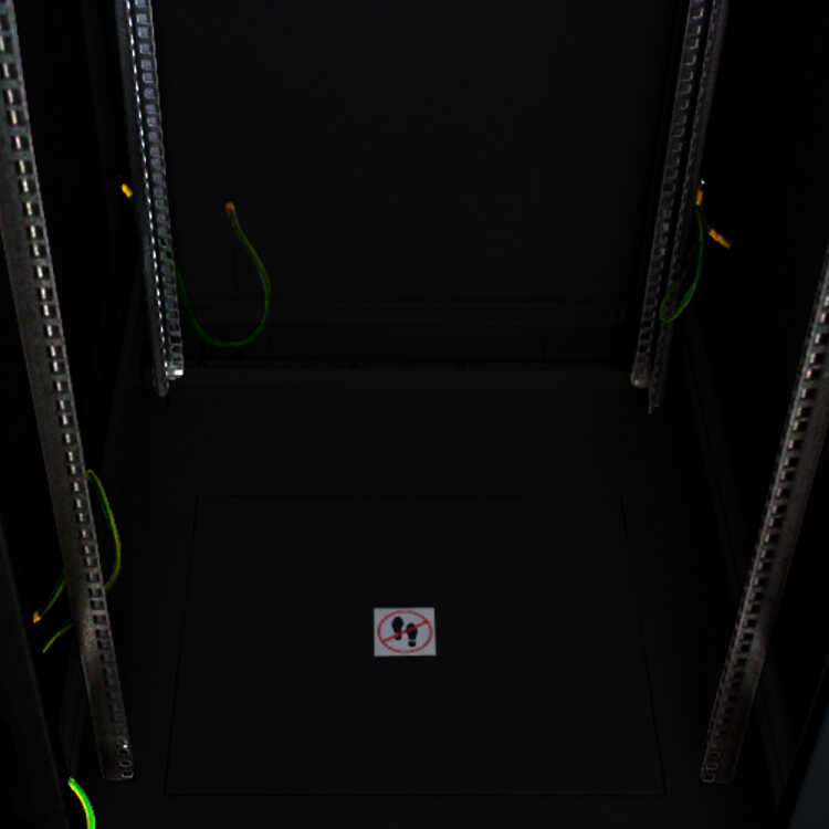 19-Serverschrank/Netzwerkschrank RMA von TRITON - 15 HE - BxT 600 x 1000 mm - schwarz