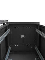 19"-Serverschrank/Netzwerkschrank RMA von TRITON - 18 HE - BxT 600 x 800 mm - schwarz