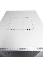 19"-Serverschrank/Netzwerkschrank RMA von TRITON - 22 HE - BxT 600x1000 mm - lichtgrau - perforierte Türen