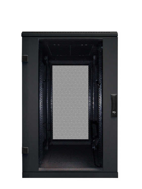 19-Serverschrank/Netzwerkschrank RMA von TRITON - 22 HE - BxT 600x800 mm - schwarz - perforierte Türen