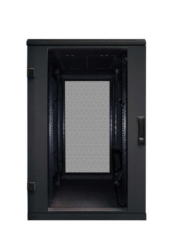 19"-Serverschrank/Netzwerkschrank RMA von TRITON - 22 HE - BxT 600x800 mm - schwarz - perforierte Türen