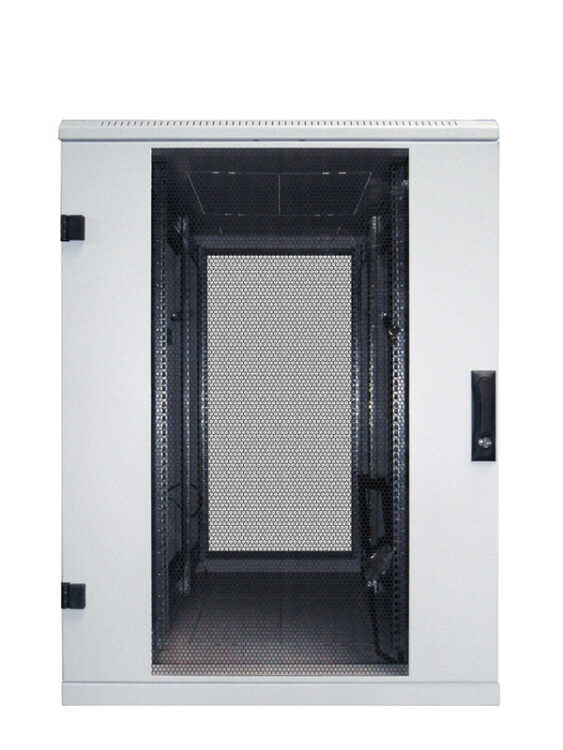 19"-Serverschrank/Netzwerkschrank RMA von TRITON - 22 HE - BxT 800x1000 mm - lichtgrau - perforierte Türen