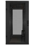 19"-Serverschrank/Netzwerkschrank RMA von TRITON - 27 HE - BxT 600x1000 mm - schwarz - perforierte Türen