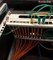 High Quality Netzwerk-Installations-/Datenverlegekabel LIEBERNETZ - Cat.7A - S/FTP - 100 m - CU Vollkupfer - Brandschutzklasse Eca