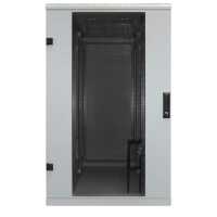 19"-Serverschrank/Netzwerkschrank RZA von TRITON - 27 HE - BxT 800x1000 mm - Front-Sichttür - Blechrückwand - lichtgrau- zerlegbar