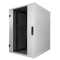 19"-Serverschrank/Netzwerkschrank RZA von TRITON - 27 HE - BxT 800x1000 mm - Front-Sichttür - Blechrückwand - lichtgrau- zerlegbar