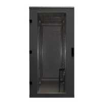 19"-Serverschrank/Netzwerkschrank RZA von TRITON - 37 HE - BxT 800x900 mm - Front-Sichttür - Blechrückwand - zerlegbar - schwarz