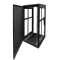 19"-Serverschrank/Netzwerkschrank RZA von TRITON - 37 HE - BxT 800x900 mm - Front-Sichttür - Blechrückwand - zerlegbar - schwarz