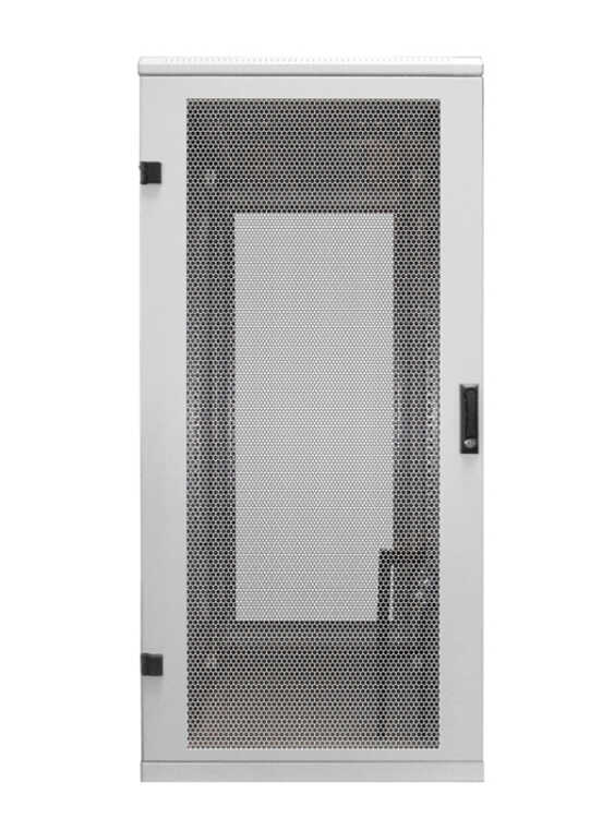19"-Serverschrank/Netzwerkschrank RMA von TRITON - 32 HE - BxT 600x1000 mm - lichtgrau - perforierte Türen
