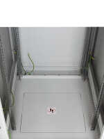 19"-Serverschrank/Netzwerkschrank RMA von TRITON - 32 HE - BxT 600x800 mm - lichtgrau