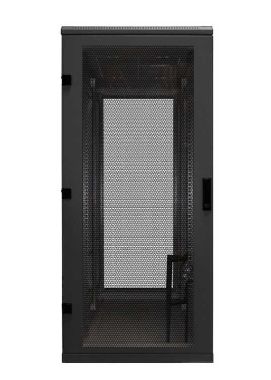 19"-Serverschrank/Netzwerkschrank RMA von TRITON - 37 HE - BxT 600x1000 mm - schwarz - perforierte Türen