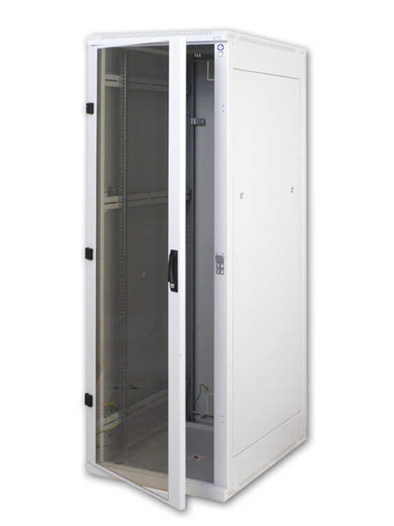 19-Serverschrank/Netzwerkschrank RMA von TRITON - 42 HE - BxT 600x900 mm - lichtgrau