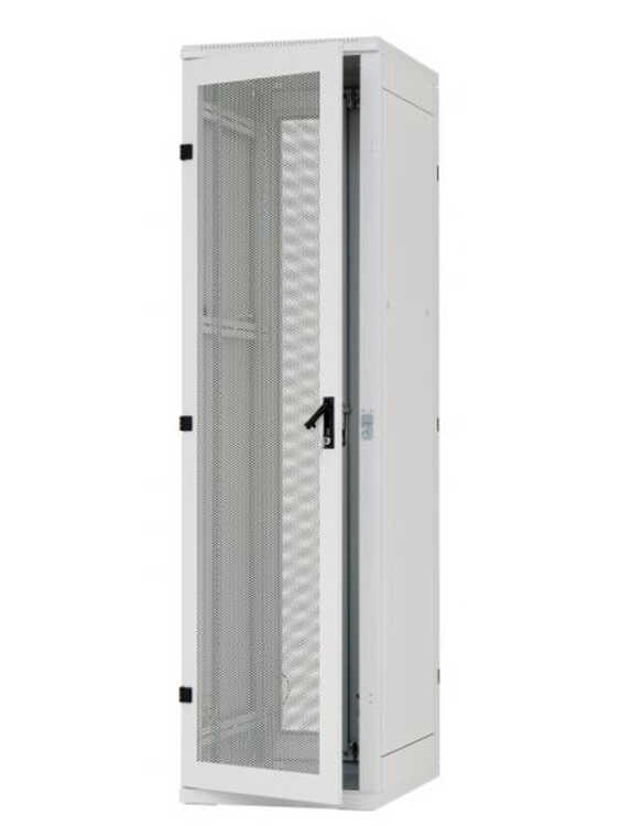 19-Serverschrank/Netzwerkschrank RMA von TRITON - 42 HE - BxT 600x900 mm - lichtgrau - perforierte Türen