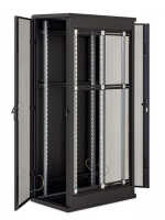 19"-Serverschrank/Netzwerkschrank RMA von TRITON - 42 HE - BxT 600x900mm - schwarze - perforierte Türen