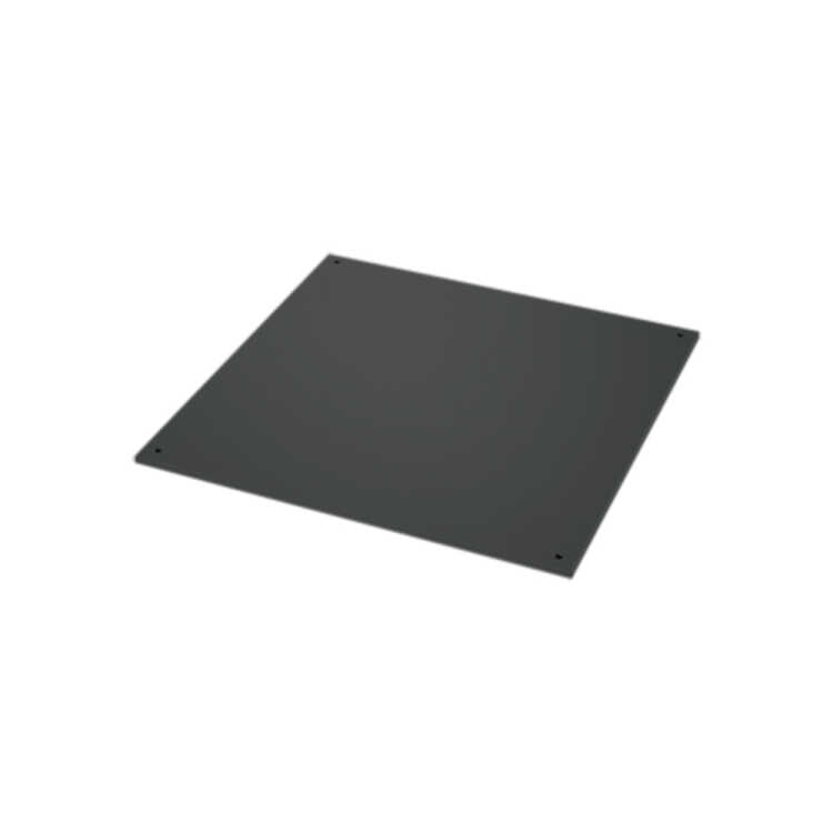 Dachblech für IS-1-von SCHÄFER - IP54 geschlossen - B x T 700 x 1000 mm - schwarz