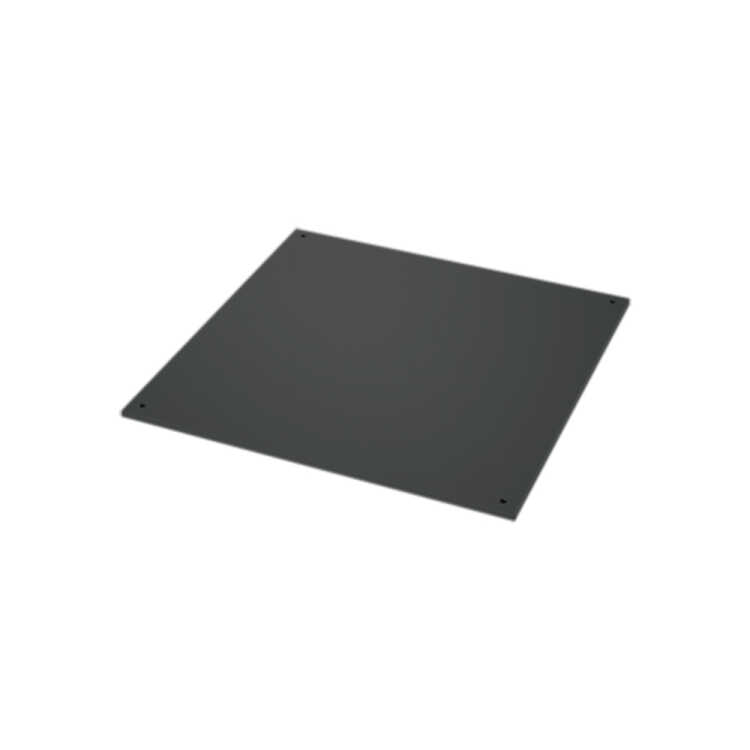 Dachblech für IS-1-von SCHÄFER - IP54 geschlossen - B x T 600 x 800 mm - schwarz