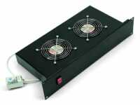 19"-Lüftereinheit - 2 Ventilatoren - 2 HE -...