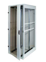 19"-Serverschrank RZA von TRITON - 42 HE - BxT 800x1000 mm - Front-Sichttür - RückWAND - lichtgrau - zerlegbar