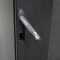 Schallgedämmter Serverschrank SCHÄFER IS-1 silenced - 25 HE - BxT 600x1000 mm - Sichttür - Vollblechtür - Sockel - 2 Silent-Ventilatoren - schwarz