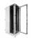Schallgedämmter Serverschrank SCHÄFER IS-1 silenced - 43 HE - BxT 600x1000 mm - Sichttür - Vollblechtür - Sockel - 4 Silent-Ventilatoren - lichtgrau