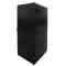 Schallgedämmter Serverschrank SCHÄFER IS-1 silenced - 43 HE - BxT 600x1000 mm - Sichttür - Vollblechtür - Sockel - 4 Silent-Ventilatoren - schwarz