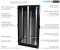 Schallgedämmter Serverschrank SCHÄFER IS-1 silenced - 43 HE - BxT 600x1000 mm - Sichttür - Vollblechtür - Sockel - 4 Silent-Ventilatoren - schwarz