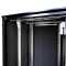 Schallgedämmter Serverschrank SCHÄFER IS-1 silenced - 25 HE - BxT 800x800 mm - Sichttür - Vollblechtür - Sockel - 2 Silent-Ventilatoren - schwarz