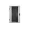 19"-Serverschrank RZA von TRITON - 27 HE - BxT 600x1000 mm - Front-Sichttür - RückWAND - lichtgrau - zerlegbar