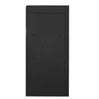 19"-Serverschrank/Netzwerkschrank RZA von TRITON - 42 HE - BxT 800x800 mm - Front-Sichttür - RückWAND - zerlegbar - schwarz