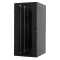 19"-Serverschrank/Netzwerkschrank RZA von TRITON - 42 HE - BxT 800x800 mm - Front-Sichttür - RückWAND - zerlegbar - schwarz