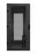 19"-Serverschrank/Netzwerkschrank RZA von TRITON - 37 HE - BxT 800x1000 mm - perforierte Türen - zerlegbar - schwarz