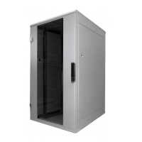 19"-Serverschrank RZA von TRITON - 32 HE - BxT 800x1000 mm - Front-Sichttür - RückWAND - zerlegbar - lichtgrau