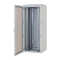 19"-Serverschrank RIE von TRITON - Schutzgrad IP54 - 42 HE - BxT 800 x 1000 mm - Sichttür - Rückwand - lichtgrau