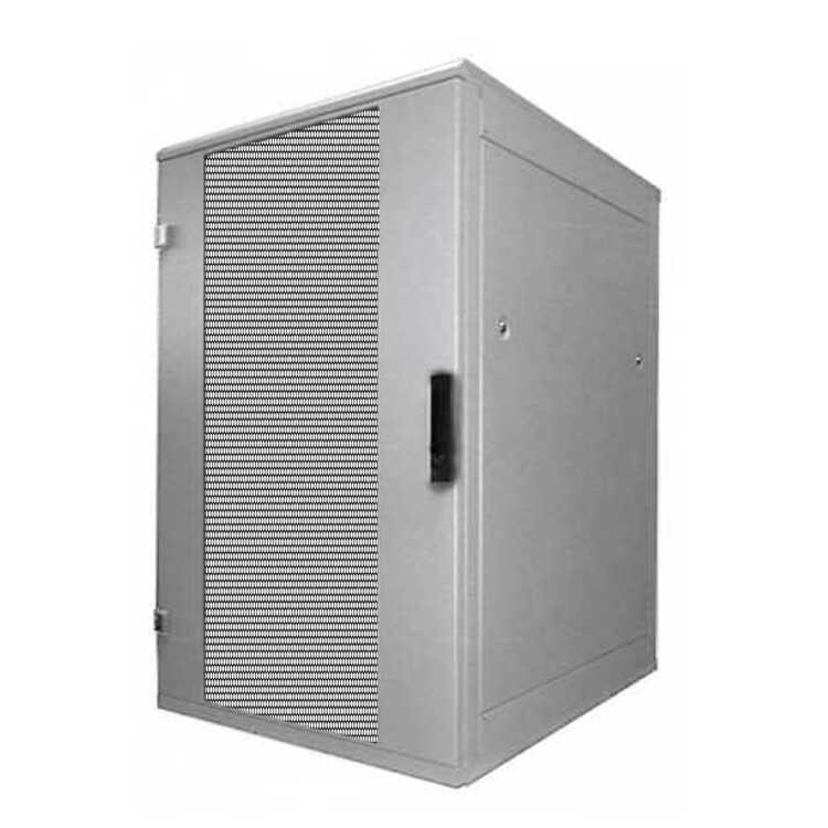 19"-Serverschrank/Netzwerkschrank RZA von TRITON - 32 HE - BxT 800x1000 mm - perforierte Türen - zerlegbar - lichtgrau