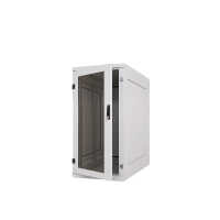 19"-Serverschrank RIE von TRITON - Schutzgrad IP54 - 27 HE - BxT 600 x 1000 mm - Sichttür - Rückwand - lichtgrau