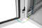19"-Serverschrank RIE von TRITON - Schutzgrad IP54 - 27 HE - BxT 600 x 1000 mm - Sichttür - Rückwand - lichtgrau