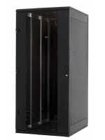 19"-Serverschrank/Netzwerkschrank RZA von TRITON - 42 HE - BxT 800x1000 mm - perforierte Türen - schwarz - zerlegbar