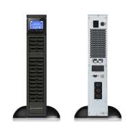 POWERWALKER by BLUEWALKER Online USV-Anlage - VFI 1000 CRM LCD - 800 W - Eingang 1x C14 - Ausgang 3 x C13